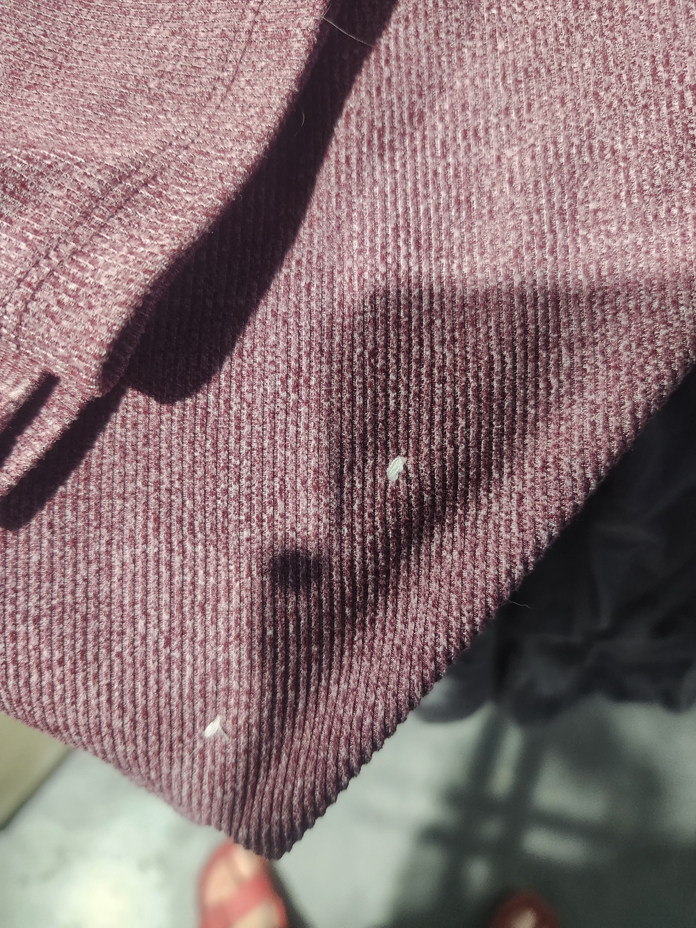 Member's Mark Heathered Mauve Athletic Leggings with Side Pockets Size L - Picture 9 of 9